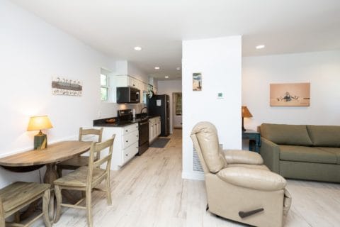 Living dining area